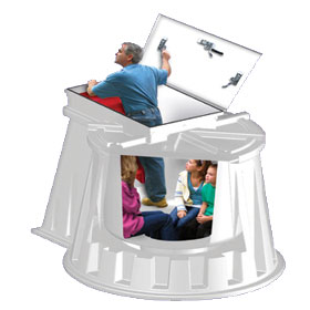 Granger ISS, Granger Tornado Shelter, Tornado Shelters, Storm Shelters
