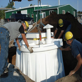 Granger ISS being installed at a company